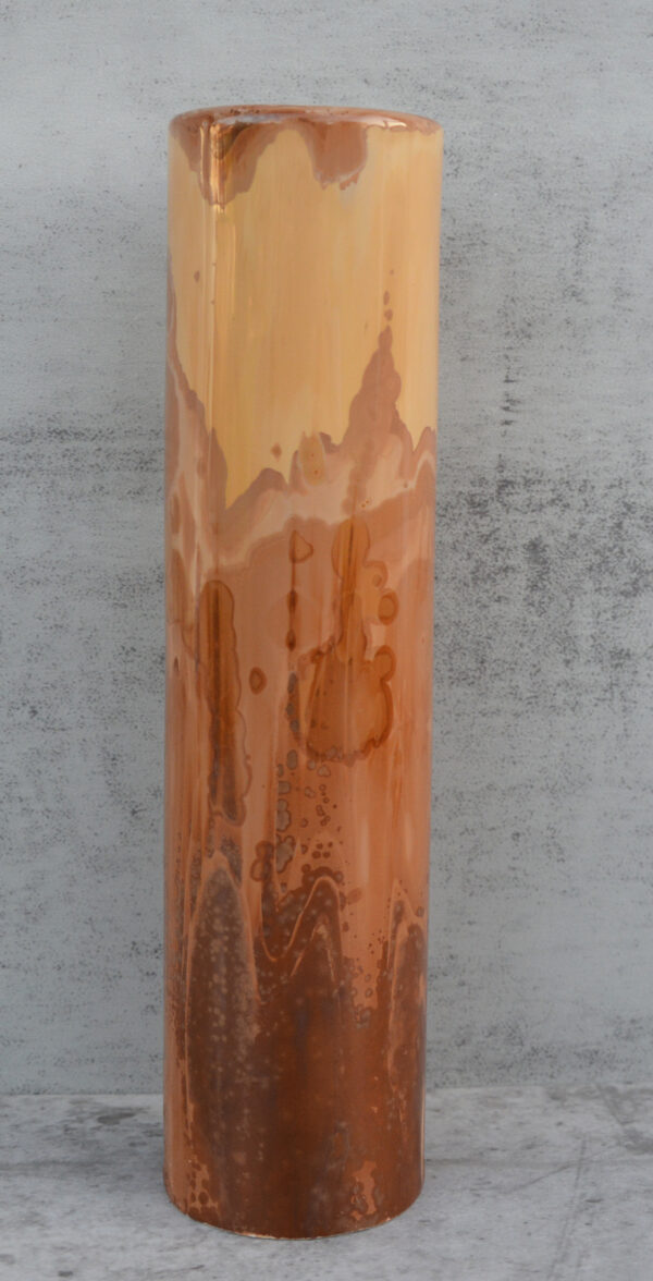 Forest Flame Cylinder Vase
